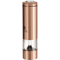 Elektrický mlynček na korenie a soľ BerlingerHaus Rosegold Metallic Line
