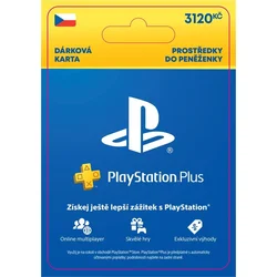 Elektronická peňaženka PlayStation Store CZ - kredit 3120 Kč