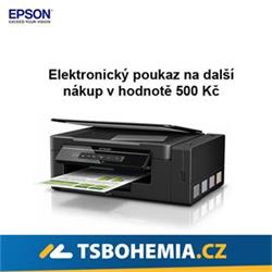 Elektronický poukaz v hodnotě 500 Kč na nákup v TSBOHEMIA.CZ