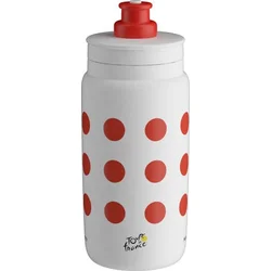 ELITE fľaša FLY 24' TOUR DE FRANCE RED POLKA DOT 550 ml