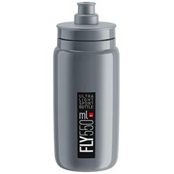 Elite Fly, 550ml - šedá/černé logo E01604303 - Příslušenství na kolo - Košíky na lahve, bidony