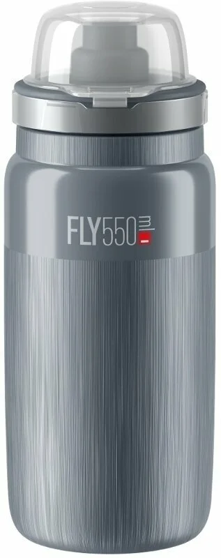 ELITE láhev FLY MTB TEX 24' šedá 550 ml