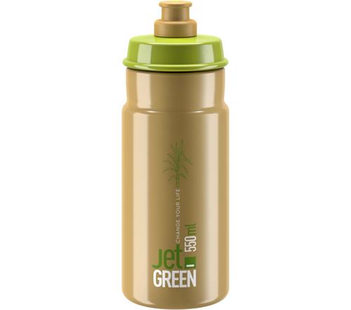 ELITE láhev JET GREEN 22' hnědá/bílé logo 550 ml