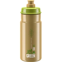 ELITE láhev JET GREEN 22' hnědá/bílé logo 550 ml