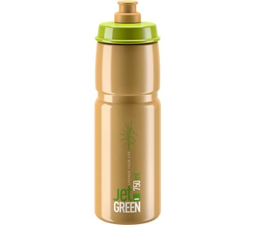 ELITE láhev JET GREEN 22' hnědá/bílé logo 750 ml