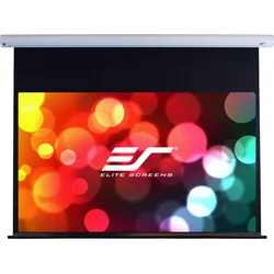 ELITE SCREENS elektrická motorizovaná obrazovka 92" (233,7 cm)/ 16:9/ 114,5 x 203,7 cm/ puzdro biele/ 24" pokles/ MaxWhite FG