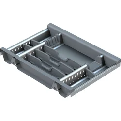 Elletipi Flexo R240/S flexibilný príborník, pre zásuvky 40 cm, nerezová oceľ