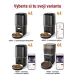 EMOS GoSmart dávkovač krmiva Pet Care, 4 l, černý, Wi-Fi