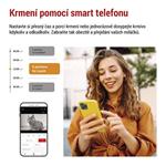 EMOS GoSmart dávkovač krmiva Pet Care s kamerou, 6 l, černý, Wi-Fi