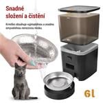 EMOS GoSmart dávkovač krmiva Pet Care s kamerou, 6 l, čierny, Wi-Fi