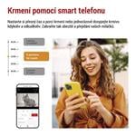 EMOS GoSmart dávkovač krmiva Pet Care s kamerou, 6 l, čierny, Wi-Fi