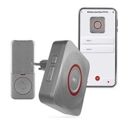 EMOS GoSmart Domovní bezdrátový zvonek P5735SS do zásuvky s WiFi