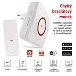 EMOS GoSmart Domovní bezdrátový zvonek P5735WS do zásuvky s WiFi