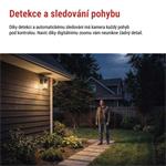 EMOS GoSmart Venkovní otočná kamera IP-1300 LANTERN s WiFi a světlem, černá
