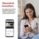 EMOS GoSmart Venkovní otočná kamera IP-1300 LANTERN s WiFi a světlem, černá