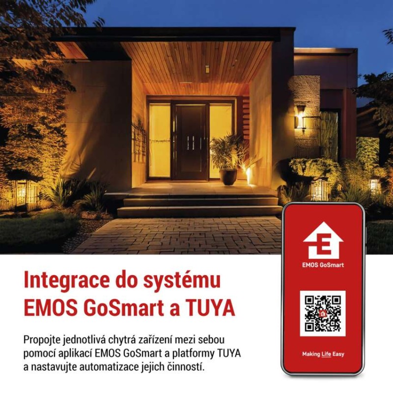 EMOS GoSmart videozvonek IP-20PoE