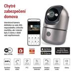 EMOS GoSmart Vnitřní otočná kamera IP-220W s WiFi