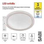 EMOS LED přisazené svítidlo SABI, kruhové 30W, stmív. se změnou CCT