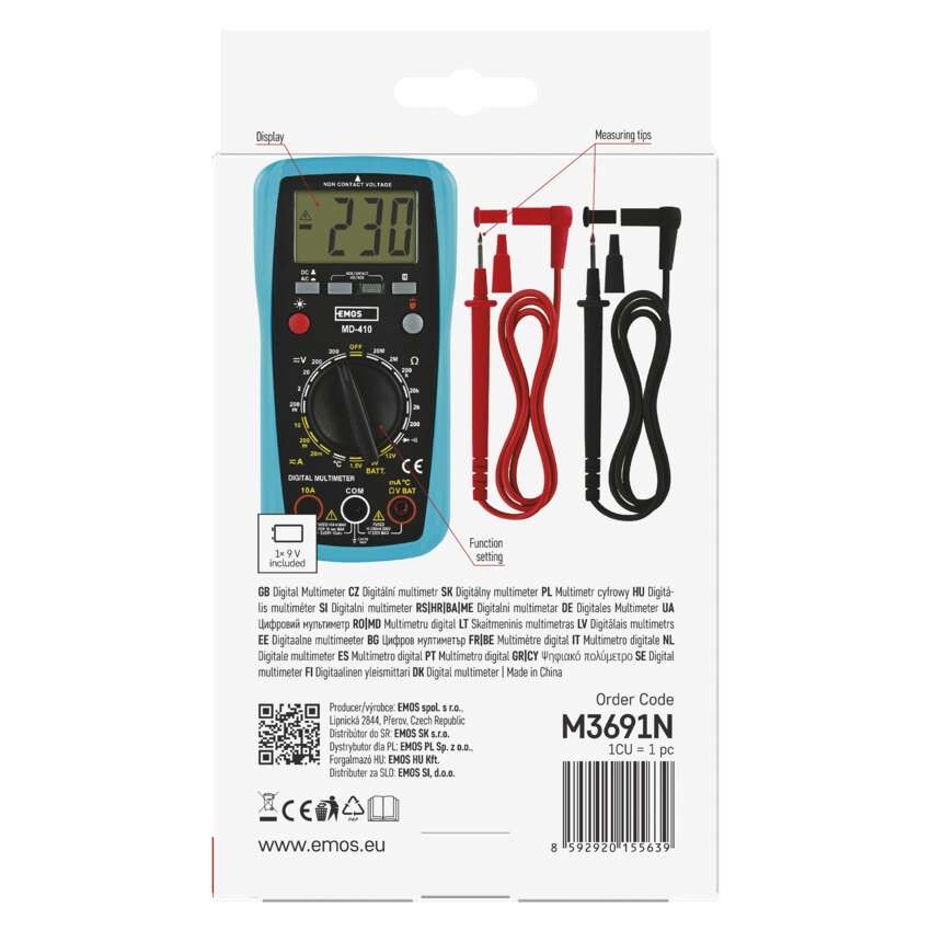 EMOS Multimetr MD-410