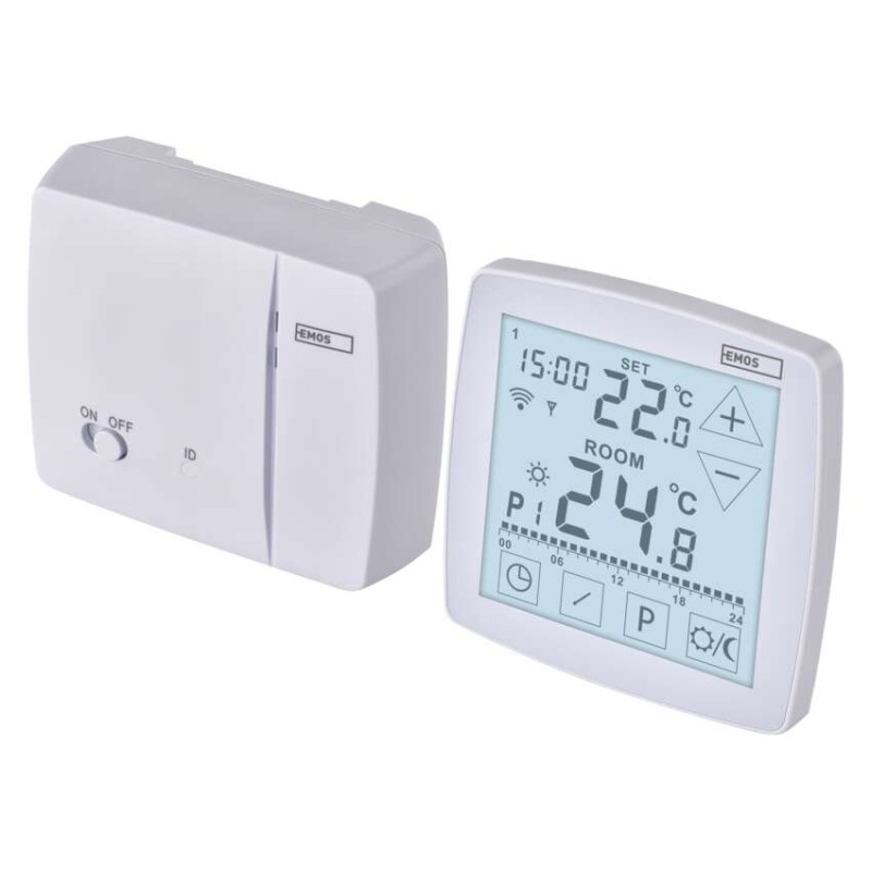 EMOS Pokojový programovatelný bezdrátový WiFi GoSmart termostat P56S11