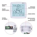 EMOS Pokojový programovatelný drátový OpenTherm termostat P56A02