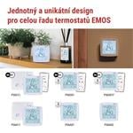 EMOS Programovateľný drôtový termostat OpenTherm pre interiér P56A02
