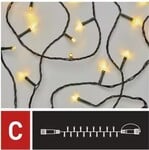 EMOS standard LED spojovací vánoční řetěz, 10 m, venkovní i vnitřní, teplá bílá