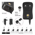 EMOS Univerzální pulzní USB napájecí zdroj 1000 mA s hřebínkem