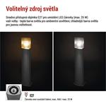 EMOS Zahradní sloupkové svítidlo LANA 1554002004