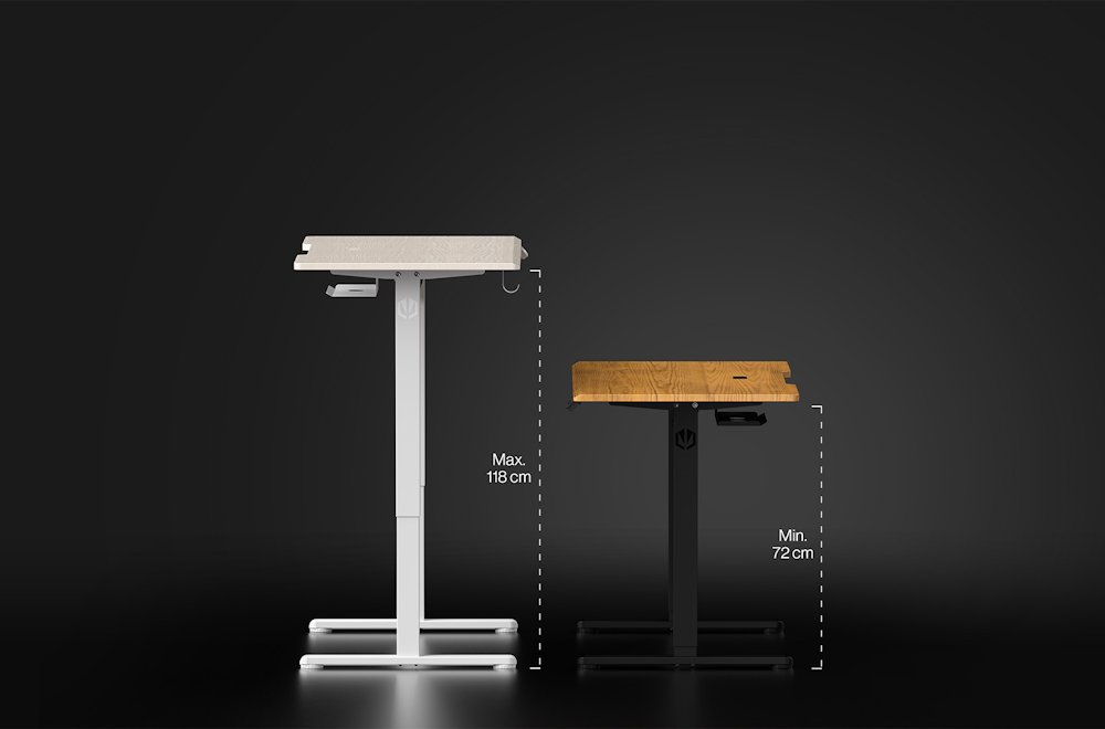 Endorfy herní stůl Atlas S electric Light Wood