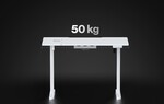 Endorfy herný stôl Atlas S electric Onyx White
