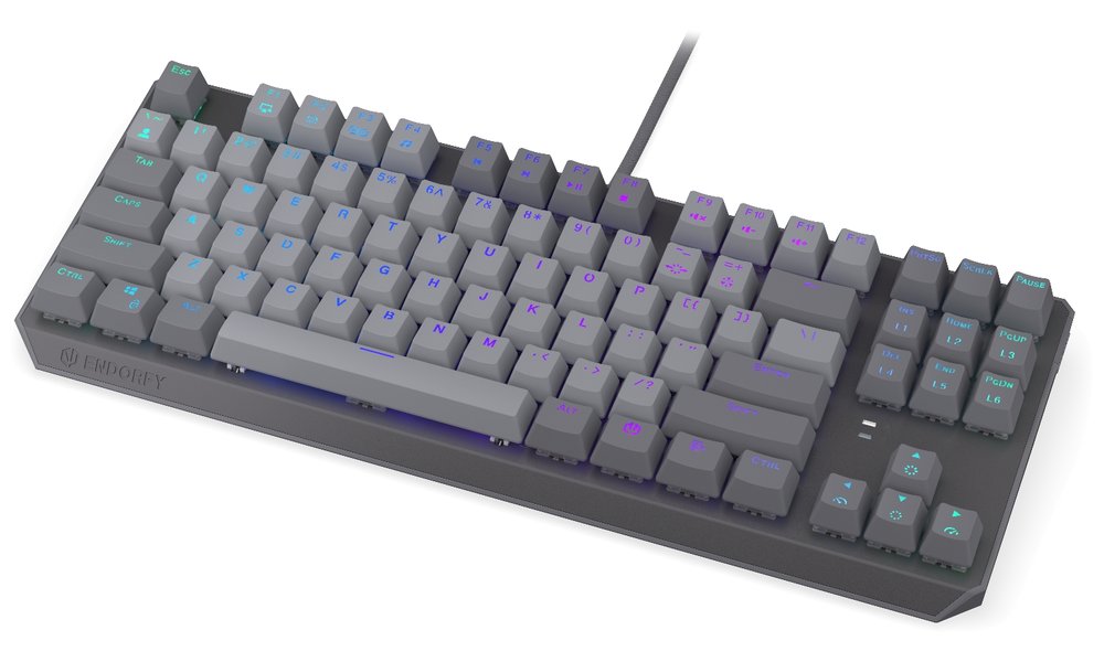 Endorfy mechanická klávesnice Thock V2 TKL / drátová / US layout