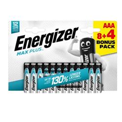 Energizer MAX Plus - Mikrotužka AAA/12 ks - 8+4 zadarmo - EM010