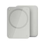 Epico 4200mAh MagSafe kompatibilní bezdrátová power banka - světle šedá