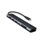 Epico 7v1 Multimedia Hub | 100W USB-C PD | temně inkoustová