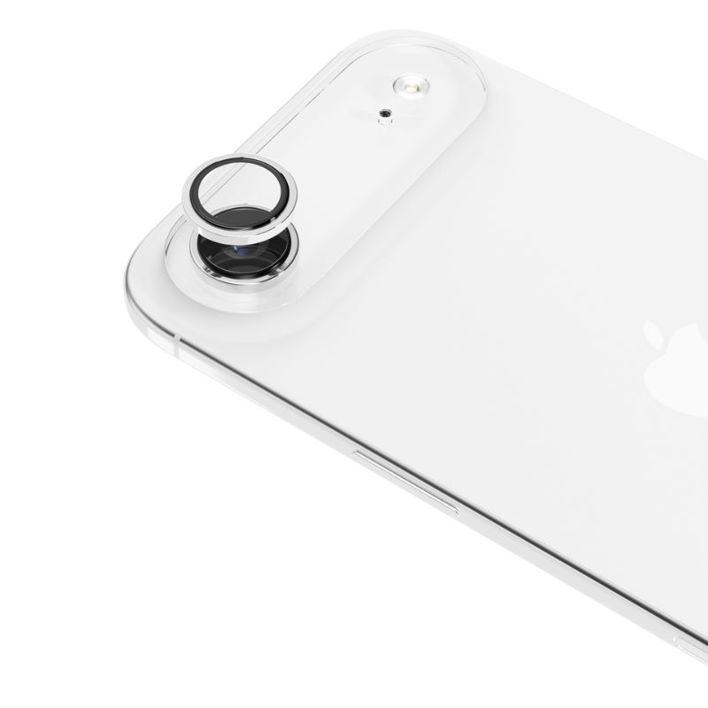 Epico Aluminium Lens Protectors | Čirý obraz | iPhone Air | stříbrná | ochrana proti poškrábání a otiskům prstů | ochrana camera i