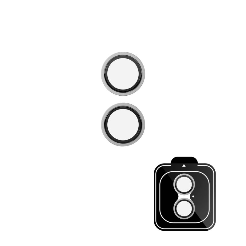 Epico Aluminium Lens Protectors | iPhone 17 | stříbrná