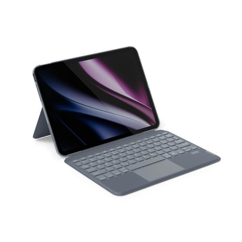 Epico Backlit Keyboard Case for Apple iPad Pro 11" (M4) - ČEŠTINA - šedá