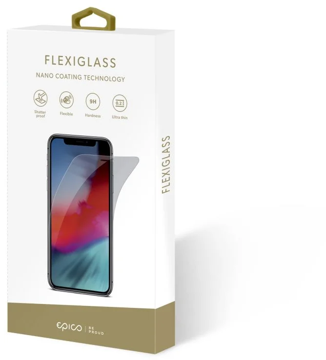 Epico FLEXIGLASS IM iPhone 12 Pro Max (6,7'') - s aplikátorem