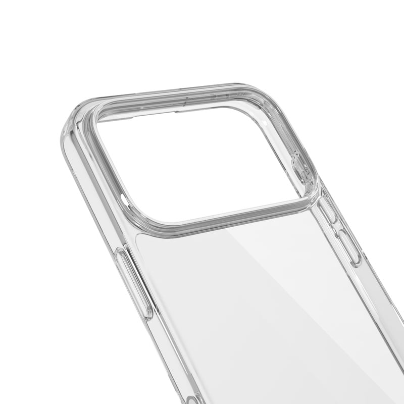 Epico Hero Case pre iPhone 17 Pro/18 Pro – ultralahké puzdro – priehľadné (popruhy na krk a ochrana modulu fotoaparátu)