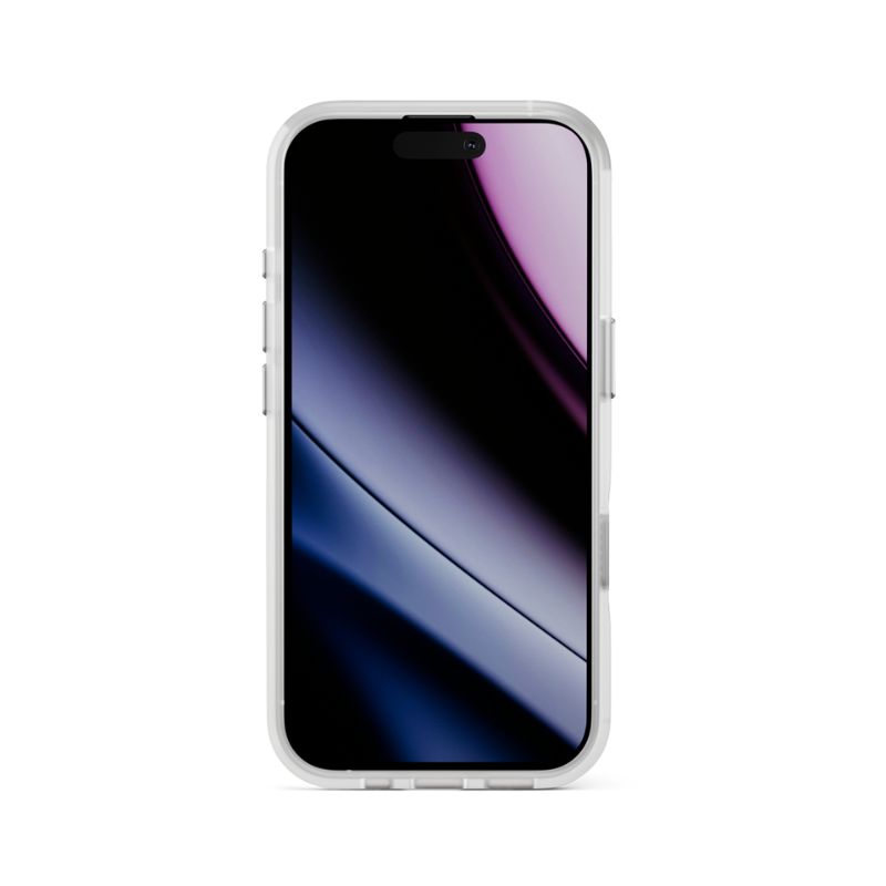 Epico Hero Pro Mag+ Case | iPhone 17 | matná transparentní | Qi2 & MagSafe kompatibilní | plný kruh