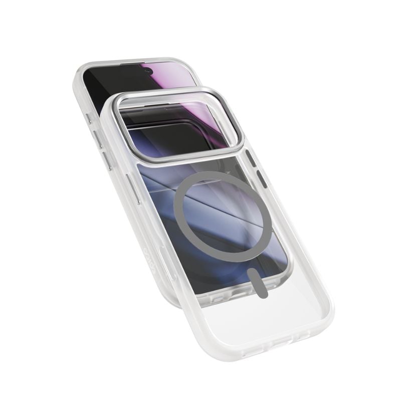 Epico Hero Pro Mag+ Case | iPhone 17 Pro | matná transparentní | Qi2 & MagSafe kompatibilní | ochrana camera island