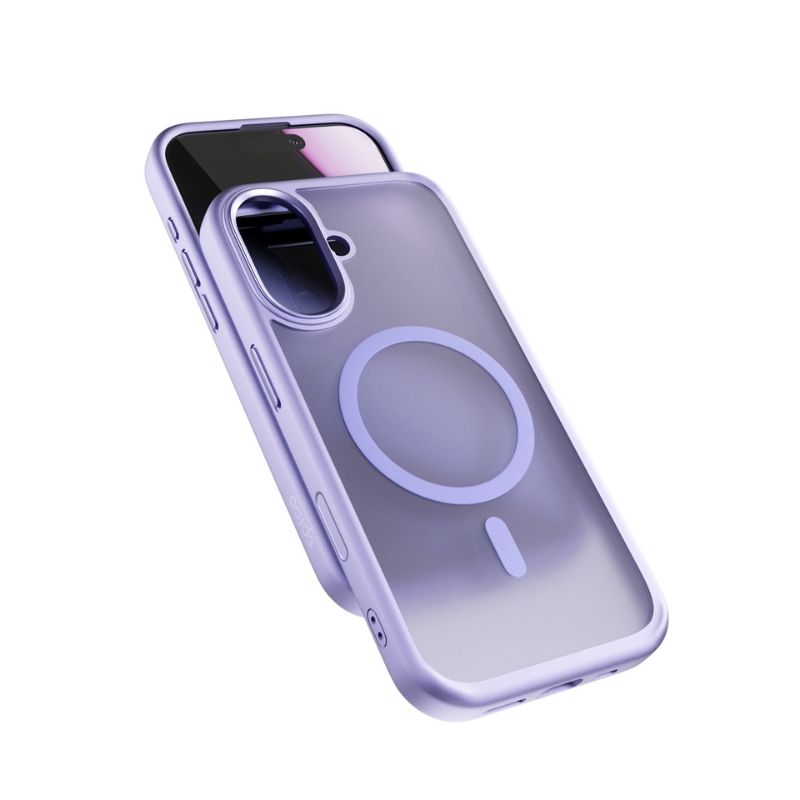 Epico HeroMatte Pro Mag+ Case | iPhone 17 | fialová | kompatibilné s Qi2 a MagSafe | plný kruh + otvory na šnúrku