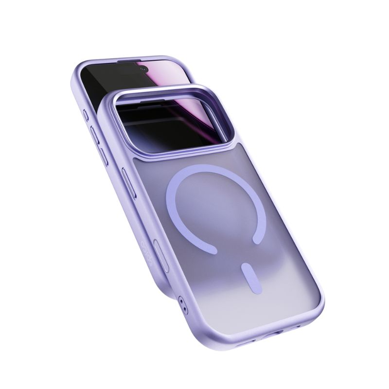 Epico HeroMatte Pro Mag+ Case | iPhone 17 Pro | fialová | kompatibilné s Qi2 a MagSafe | ochrana celého prstenca a ostrova fotoaparátu