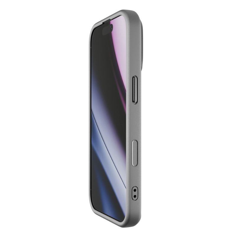 Epico HeroMatte Pro Mag+ Case | iPhone 17 Pro | sivé | kompatibilné s Qi2 a MagSafe | ochrana celého prstenca a ostrova fotoaparátu