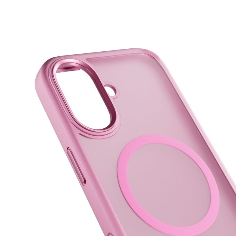 Epico HeroMatte Pro Mag+ Case | iPhone 17 | ružová | kompatibilné s Qi2 a MagSafe | celý kruh