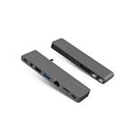 Epico Hub Pro III s USB-C pre notebooky a tablety - vesmírne sivá