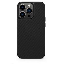 EPICO Hybrid Carbon kryt pro iPhone 14 Plus s podporou uchycení MagSafe - černý