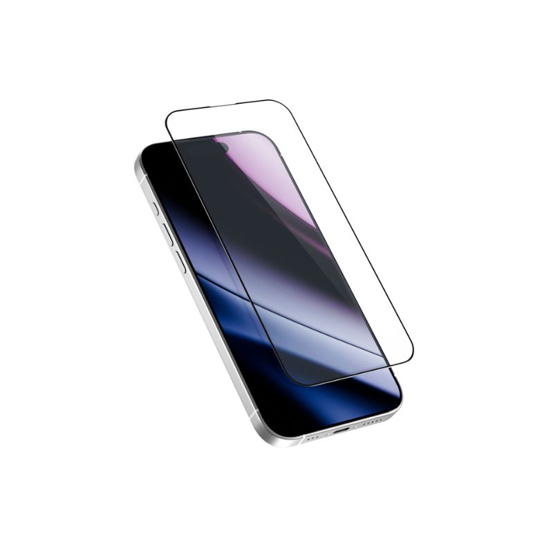 Epico ImpactBuffer Glass 3D DF | Ultra-široké krytí | iPhone 16 Pro/17