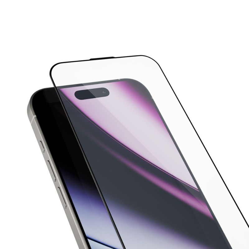 Epico ImpactCeramic Glass 3D ultraširoký kryt proti prachu pre iPhone 15Plus/16Plus
